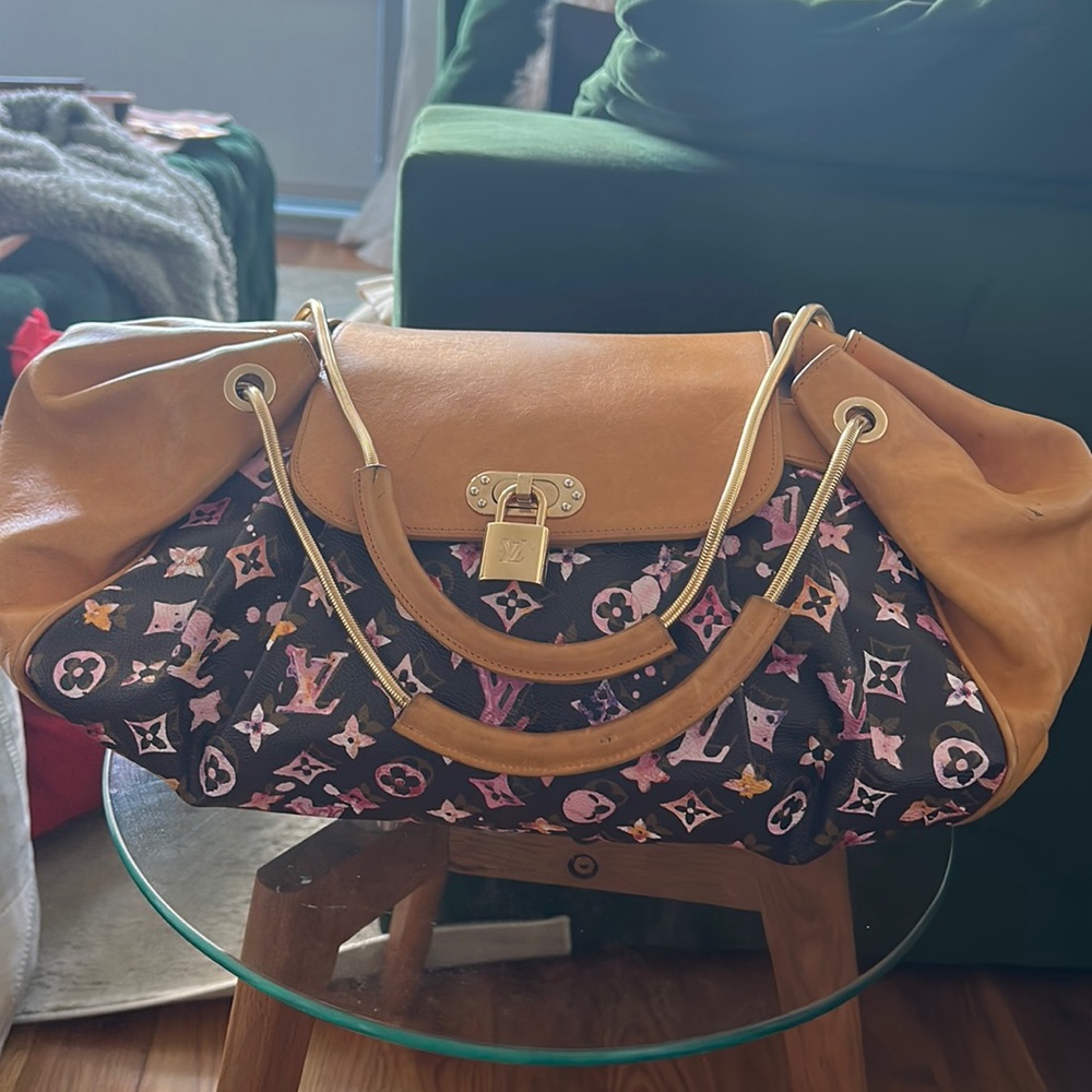 Limited Edition Louis Vuitton x Richard Prince Aquarelle Watercolor Bag